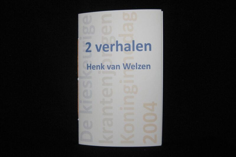 Henk van Welzen, 2 verhalen - Afbeelding 2
